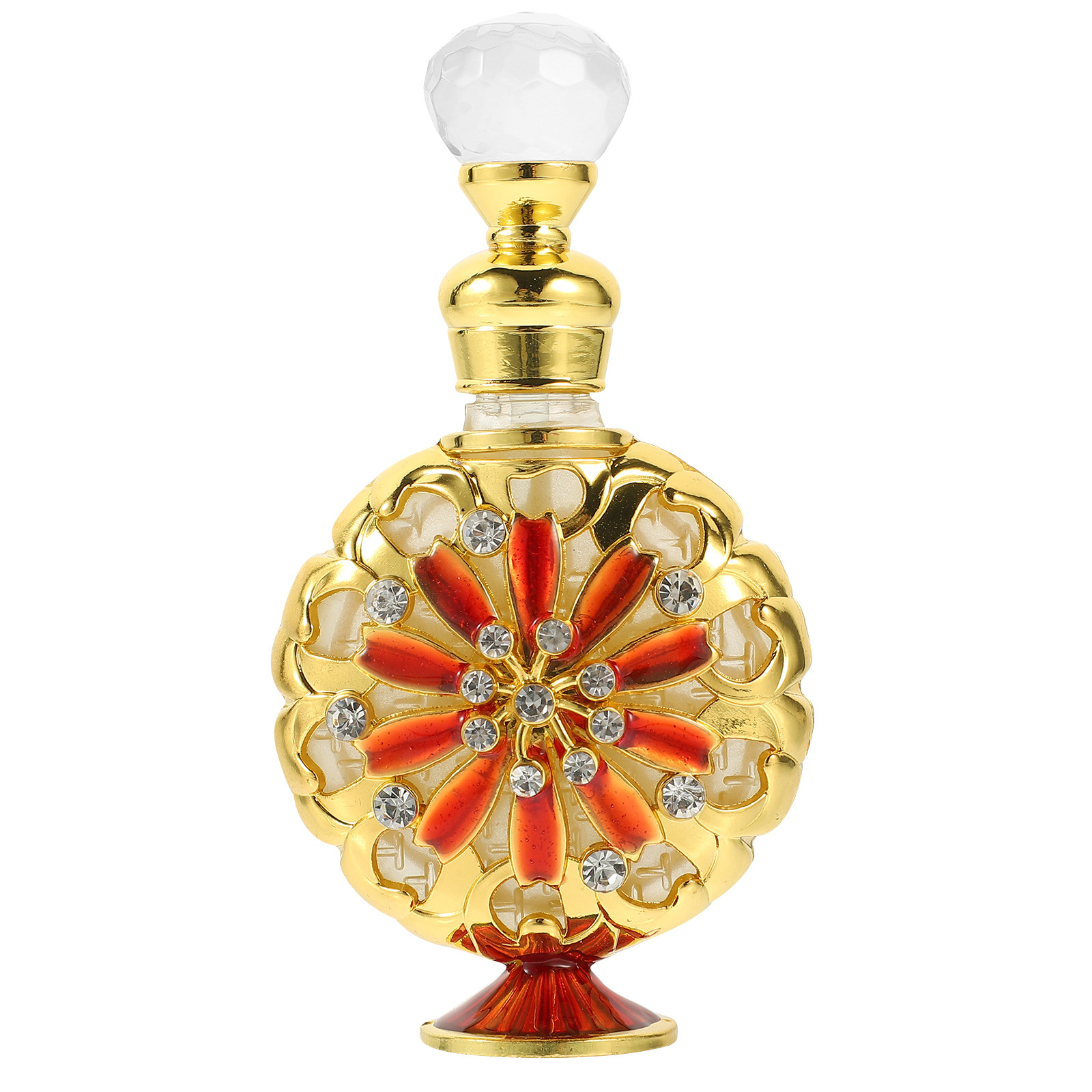 Perfume Fragrance Holder - 30 ミリリットルエレガントなポータブル香水瓶詰め替え可能なエッセンシャルオイル容器旅行用フレグランスホルダーユニークな光沢のあるデザイン