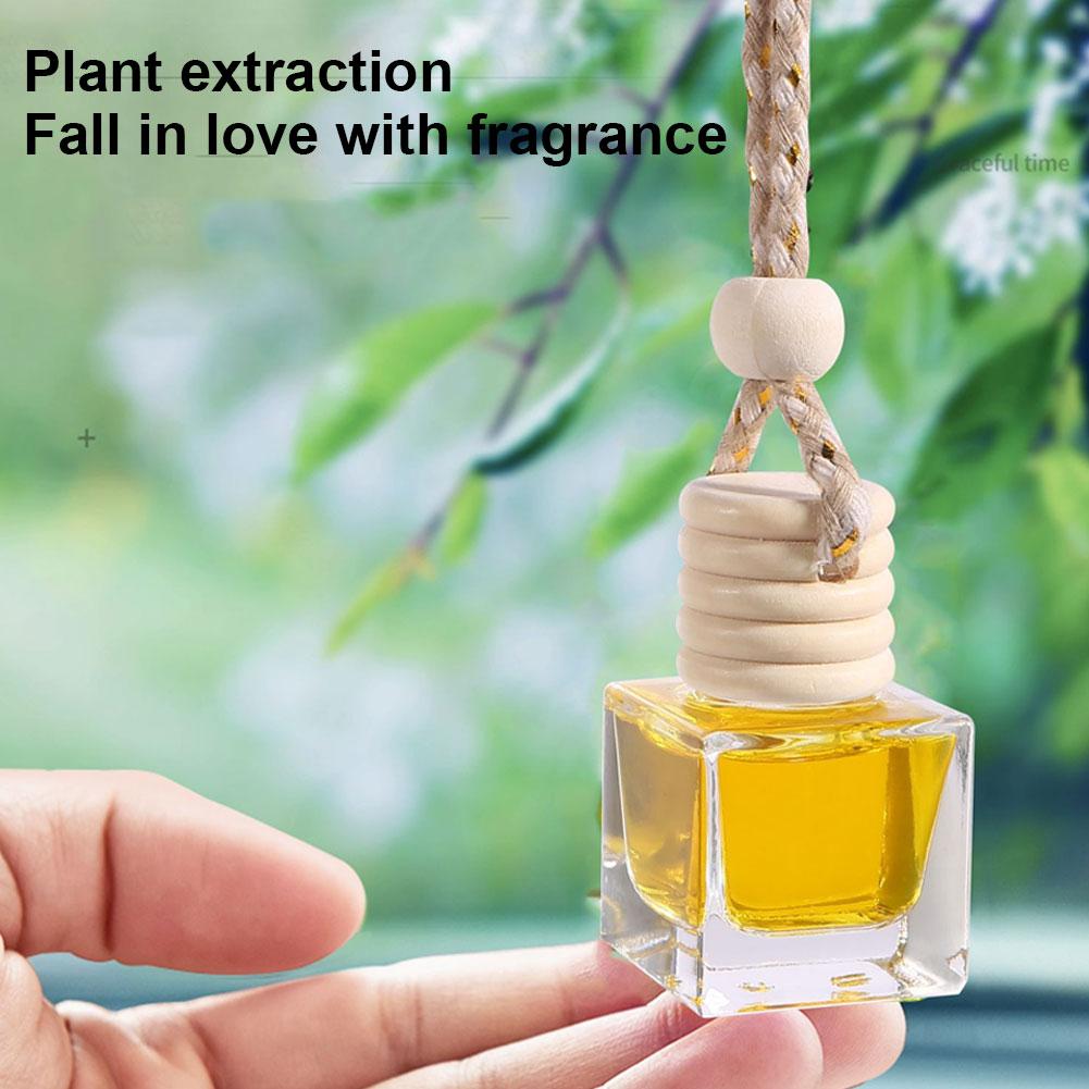 Fragrance Oil Perfume Grade - 花柄車用香水ペンダント高級アロマセラピーエッセンシャルオイル持続性のある香り車用ペンダント古龍車用バックミラー装飾