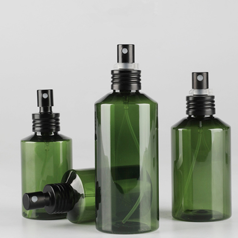 Perfume Fragrance Dispenser - 50/100/150/200 ミリリットルスプレーボトルポータブルグリーンプラスチック噴霧器ボトル詰め替え旅行香水ボトル化粧品容器