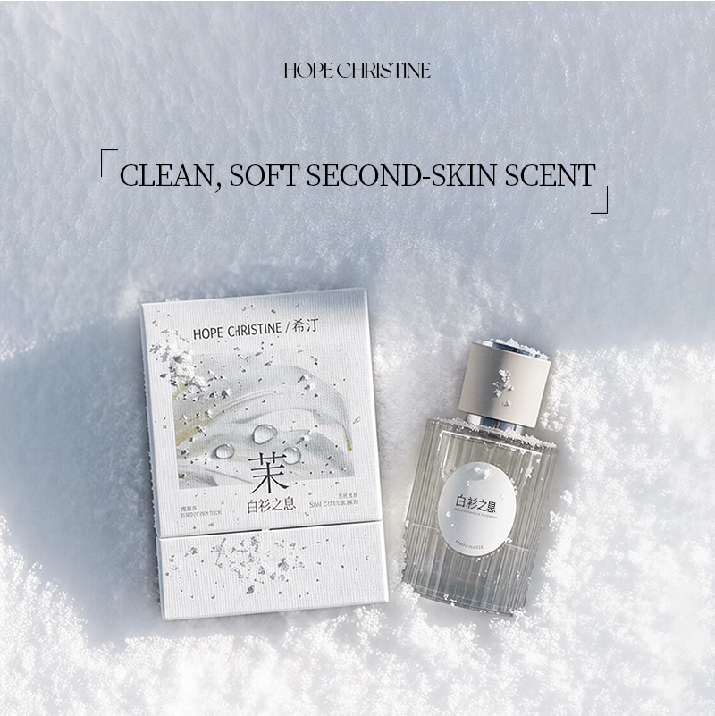 Perfume Jasmine Fragrance - クリーンホワイトシャツ女性用香水 ジャスミンムスクフローラルスキンセント 長持ちする優しいエレガントな香り デイリーデートギフトに