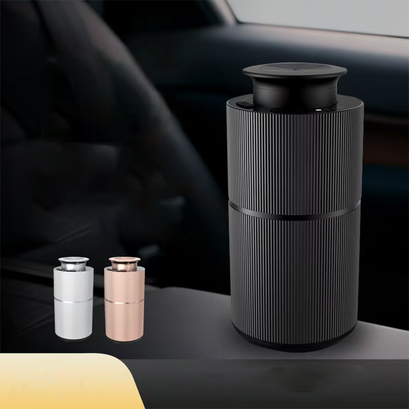 Perfume Home Fragrance - メタルボディスマートカーディフューザー ポータブル充電式水なしアロマネブライザー 家庭用オフィス用エッセンシャルオイルフレグランスマシン