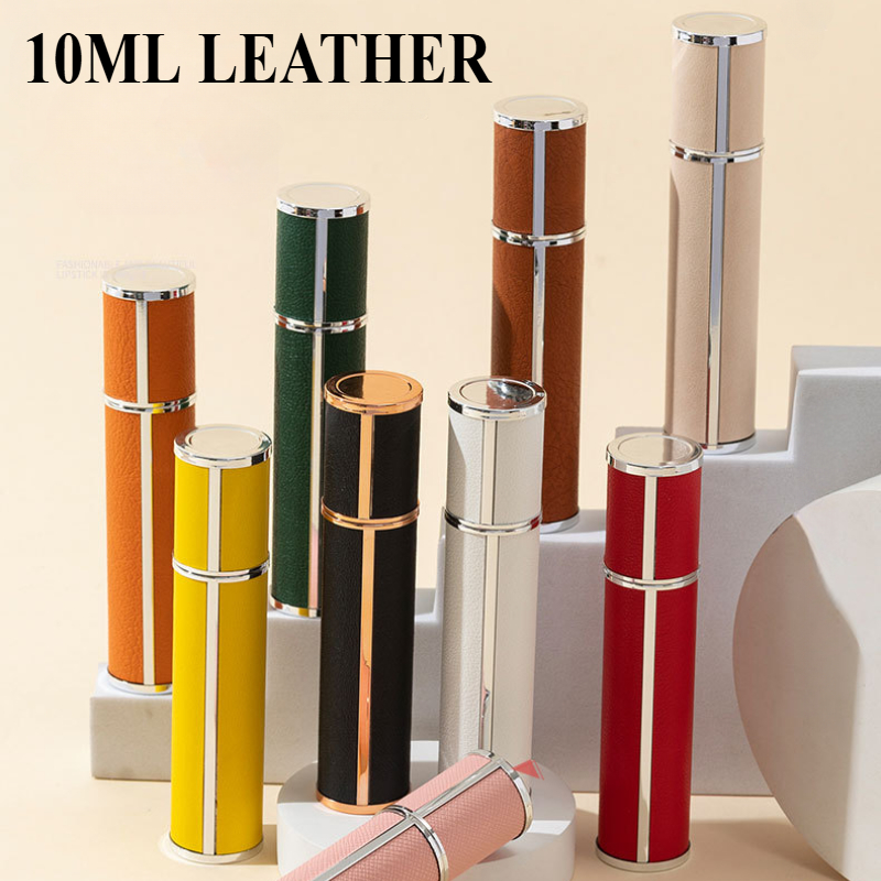 Perfume Fragrance Dispenser - 10 ミリリットル革香水ボトル詰め替え香水アトマイザー旅行用スプレーボトル超微細フレグランス容器卸売