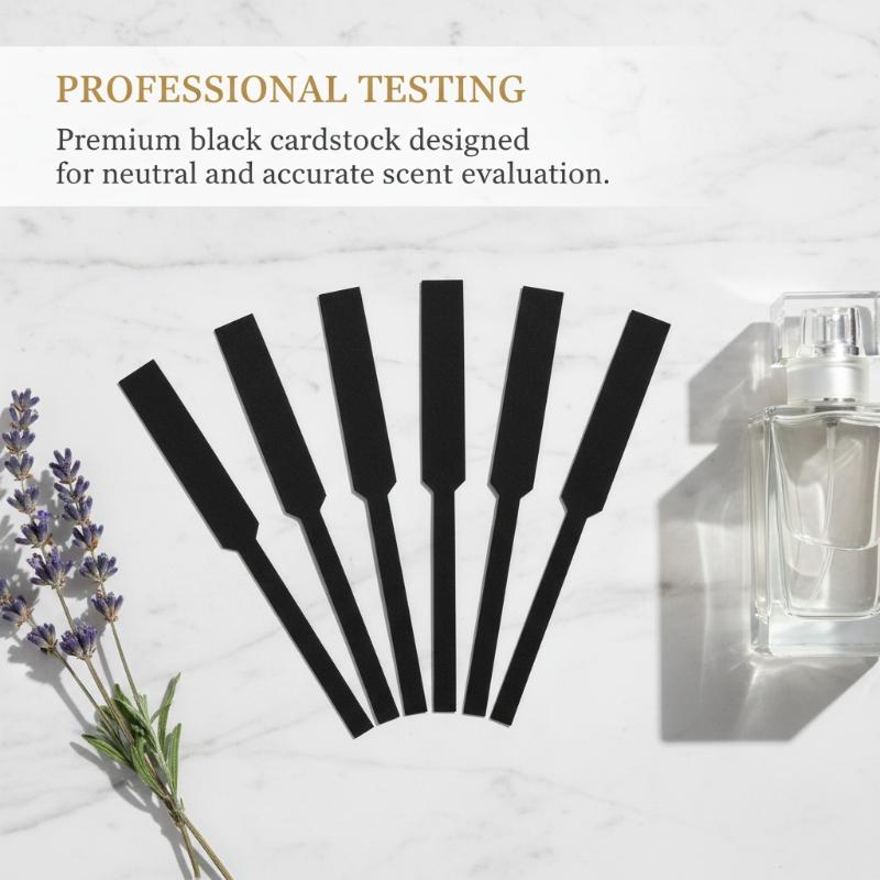 Perfume Fragrance Lab - 100枚入り 香料テストストリップ 香水アロマセラピーペーパーブロッター 実験室サンプリングプロジェクト用