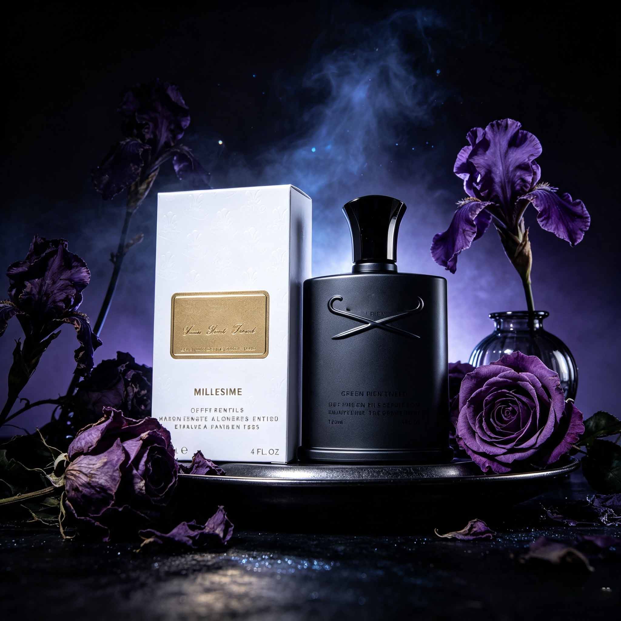 Perfume Juicy Fragrance - アベンタス メンズ香水、伝説のフルーティウッディな香り。 ジューシーな洋梨とベルガモットのトップノート、エレガントで魅力的な香り、高品質のマットブラックボトル、コレクションや高級ギフトに最適です。