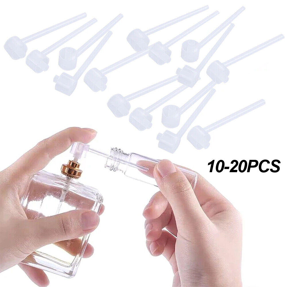 Perfume Fragrance Dispenser - 10/20 個香水詰め替えディフューザー漏斗化粧品ディスペンサーロングノズル噴霧器ポータブル詰め替えポンプボトル充填装置ツール
