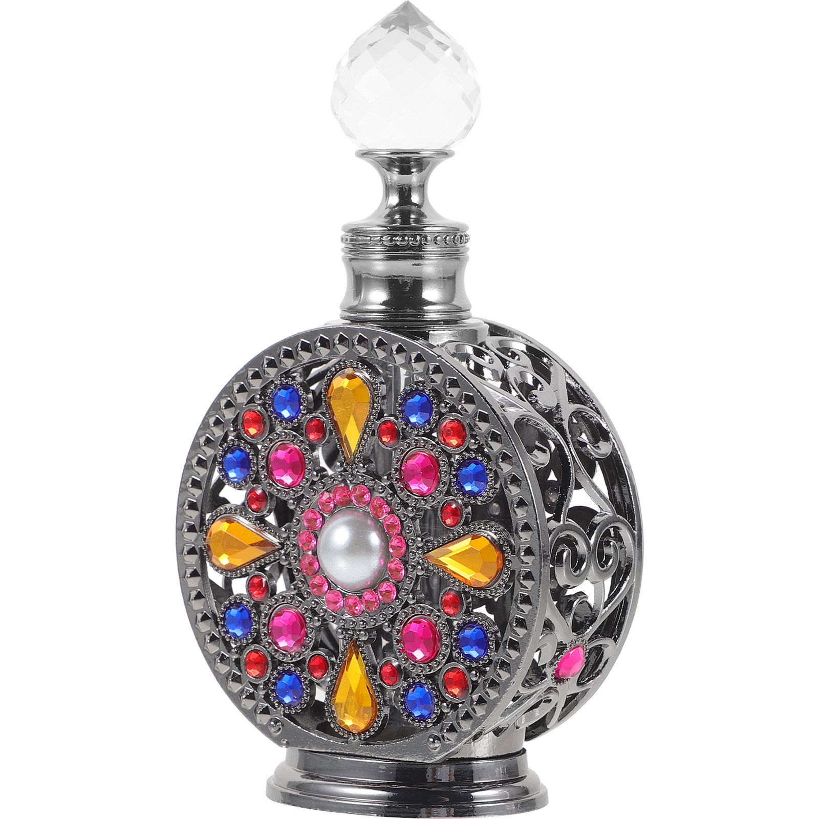 Perfume Fragrance Holder - 香水ボトル 詰め替え可能なガラス製ミニ収納 トラベル香水ディスペンサー エッセンシャルオイルホルダー ポータブルフレグランス容器 再利用可能