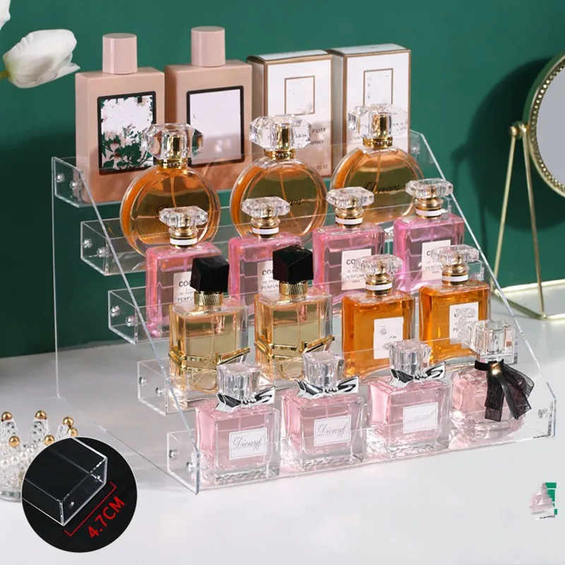 2-7 ネクタイアクリルディスプレイスタンド耐久性のあるディ - Perfume Fragrance Holder のレビューと価格