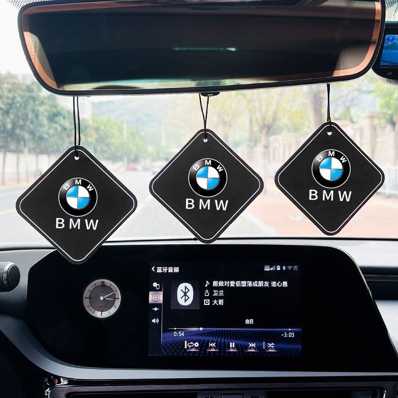 1個入り 車用芳香剤装飾ペンダント 香水オーナメント BMW - Perfume Fragrance Logo のレビューと価格