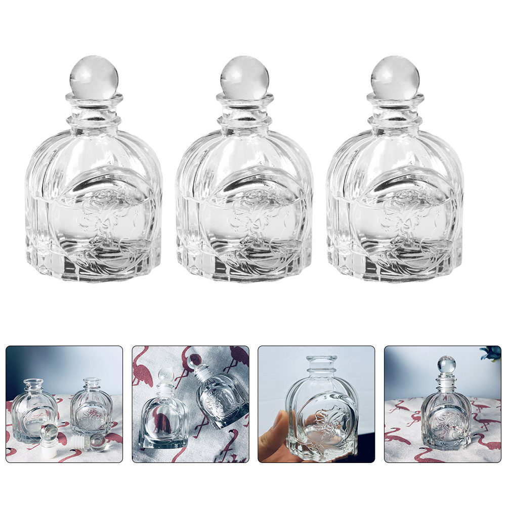 5 セットのフレグランスボトル透明フレンチスタイル香水ディフ - Perfume Home Fragrance のレビューと価格