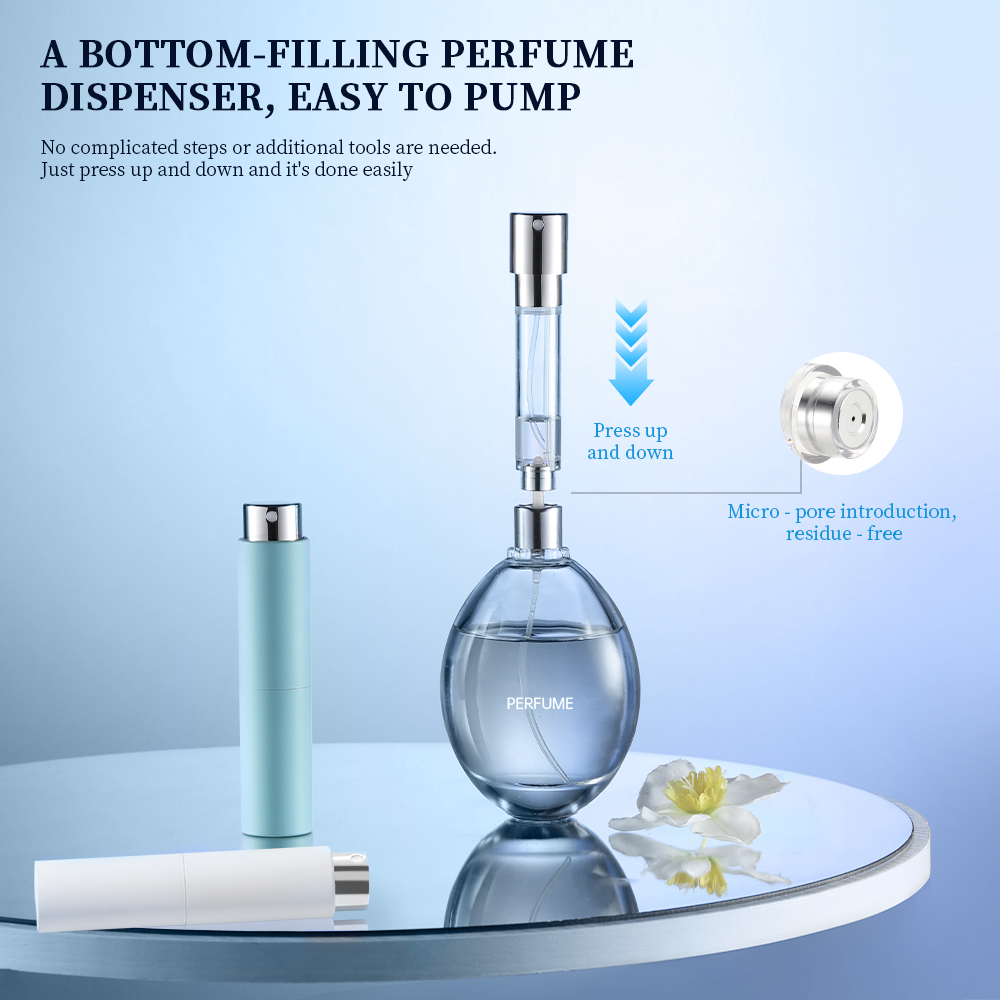 6 ミリリットル回転香水アトマイザーポータブル底充填旅行ミニ - Perfume Fragrance Dispenser のレビューと価格