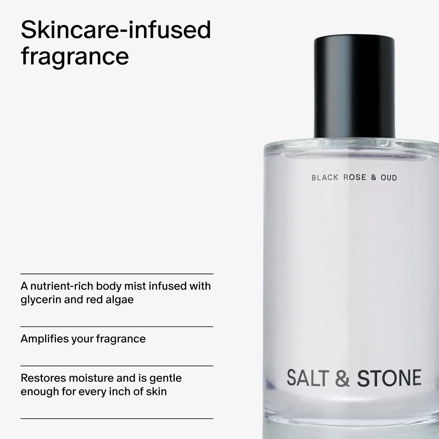 ソルト＆ストーン ブラックローズ＆ウード オードパルファム  - Fragrance Perfume For Man のレビューと価格