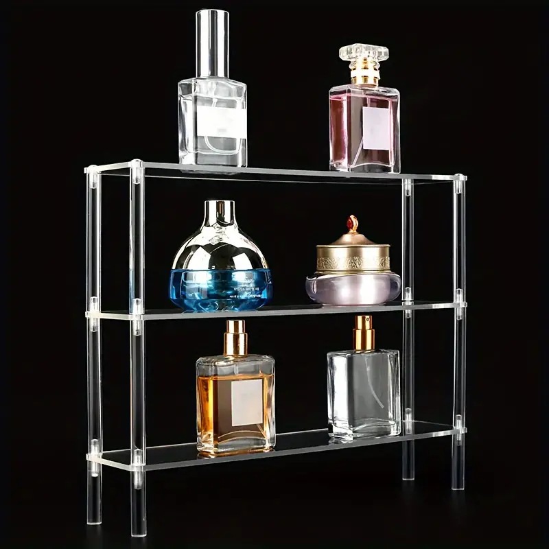 縦型アクリルディスプレイライザー、香水スタンドオーガナイザー - Perfume Fragrance Holder のレビューと価格