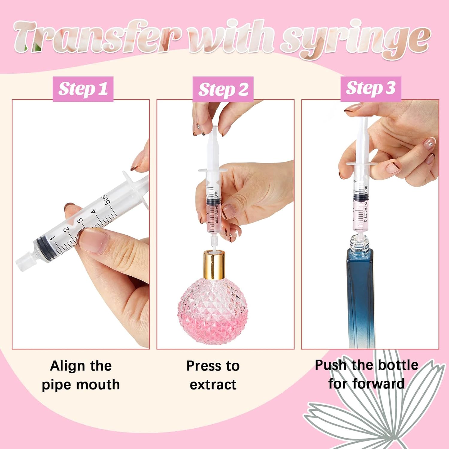 25/50 個の香水詰め替えポンプツール転送キット、漏斗、デ - Perfume Fragrance Dispenser のレビューと価格