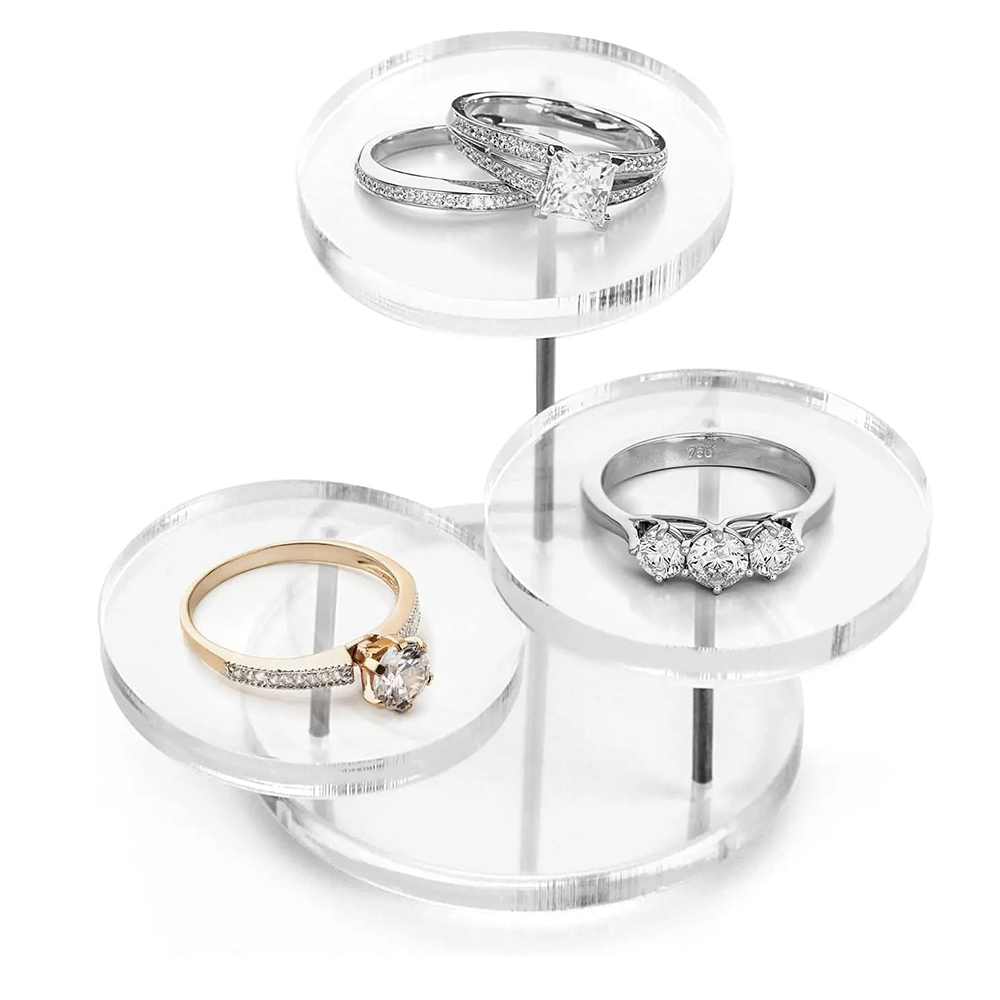 透明アクリル多層正方形ディスプレイスタンド、化粧品、香水、フ - Perfume Fragrance Holder のレビューと価格