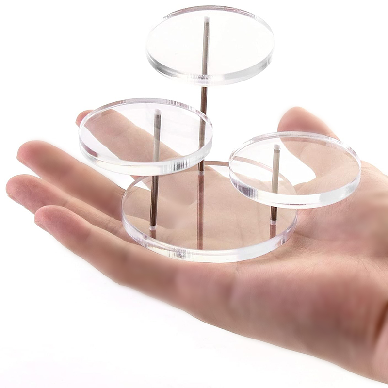 透明アクリル多層正方形ディスプレイスタンド、化粧品、香水、フ - Perfume Fragrance Holder のレビューと価格