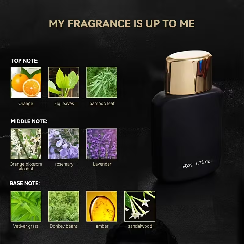 男性用香水、魅惑的なフローラルブーケ（ローズ、ジャスミン、バ - Perfume Jasmine Fragrance のレビューと価格