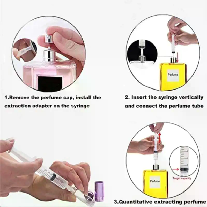 1/3 個シリンジプラスチック香水ディスペンサーツール 10 - Perfume Fragrance Dispenser のレビューと価格