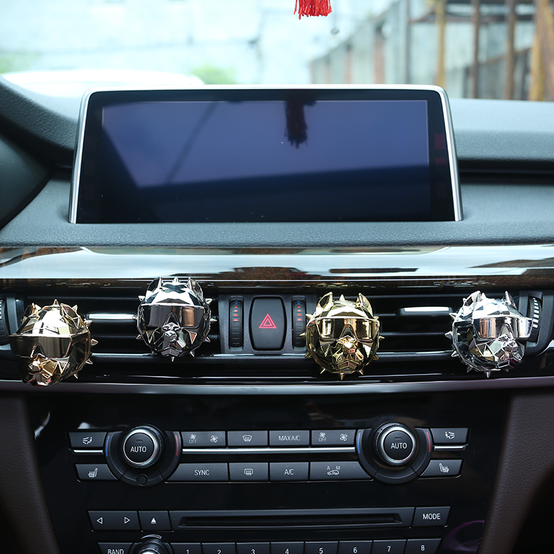 無香料ブルドッグ芳香剤車の香水車の装飾車のベントクリップブル - Best Perfume Fragrance のレビューと価格