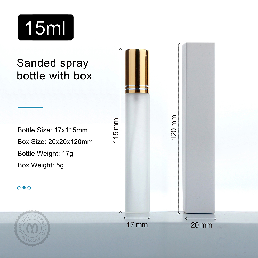 50/80 個 15 ミリリットルフロスト香水サンプルボトル - Perfume Fragrance Logo のレビューと価格