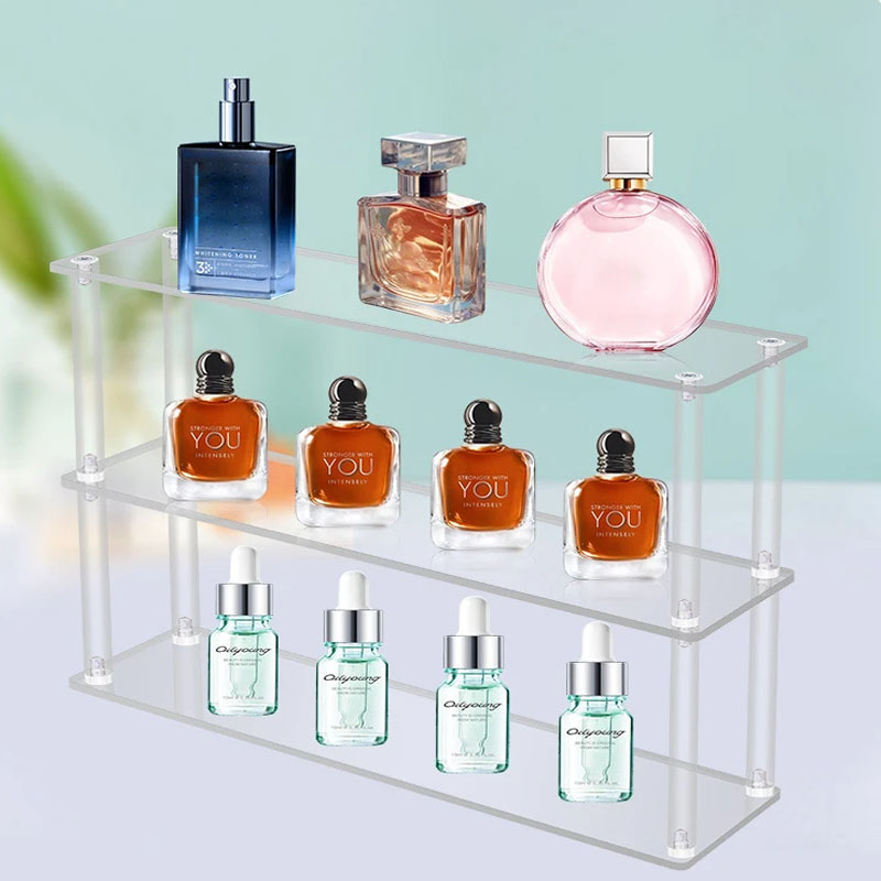 透明アクリルディスプレイライザースタンド ファンコ POP  - Perfume Fragrance Holder のレビューと価格