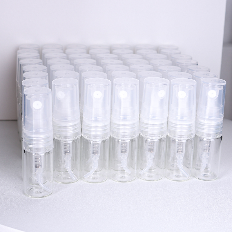 ホットセール 50個入り 2ml 透明ガラス香水瓶 使い捨て - Perfume Fragrance Dispenser のレビューと価格