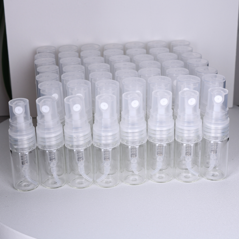 ホットセール 50個入り 2ml 透明ガラス香水瓶 使い捨て - Perfume Fragrance Dispenser のレビューと価格