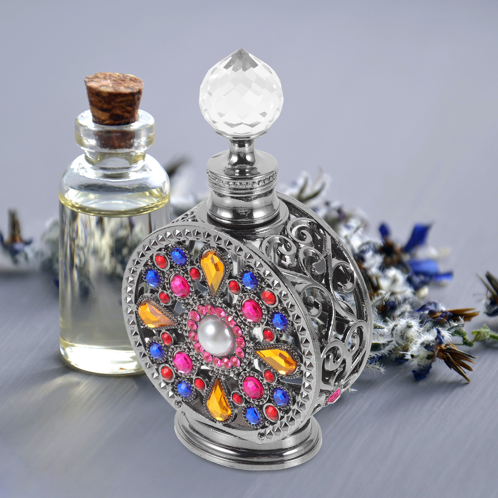 香水ボトル 詰め替え可能なガラス製ミニ収納 トラベル香水ディ - Perfume Fragrance Holder のレビューと価格
