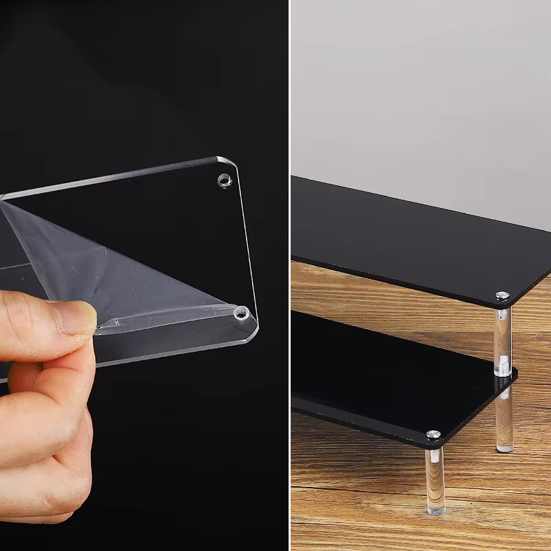ブラックアクリルディスプレイシェルフスタンド、ファンコフィギ - Perfume Fragrance Holder のレビューと価格